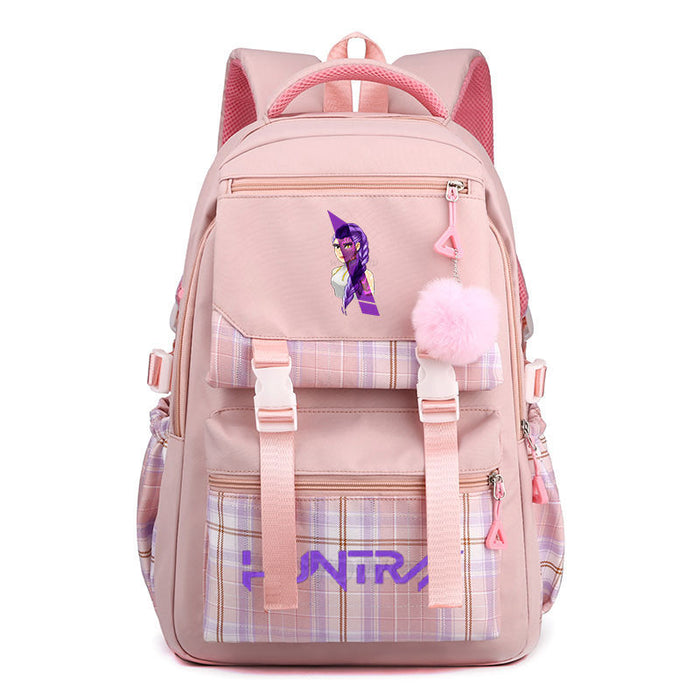 Wholesale  Kpop Printed School Bag Junior High School Large Capacity Backpack