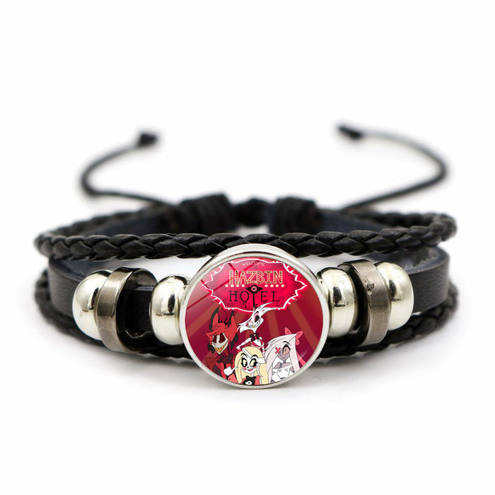 Wholesale Hazbin Hotel Bracelet Jewelry Wholesale Hell Inn Hazbin Hotel Hand Jewelry Girl Gift JDC-BT-JY004