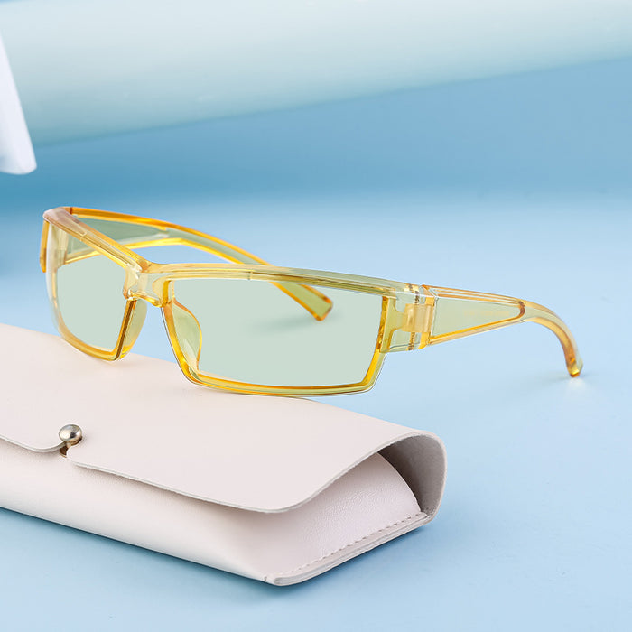 Wholesale Personalized Half Frame Sports Windproof Sunglasses Outdoor Cycling UV resistant Sunglasses