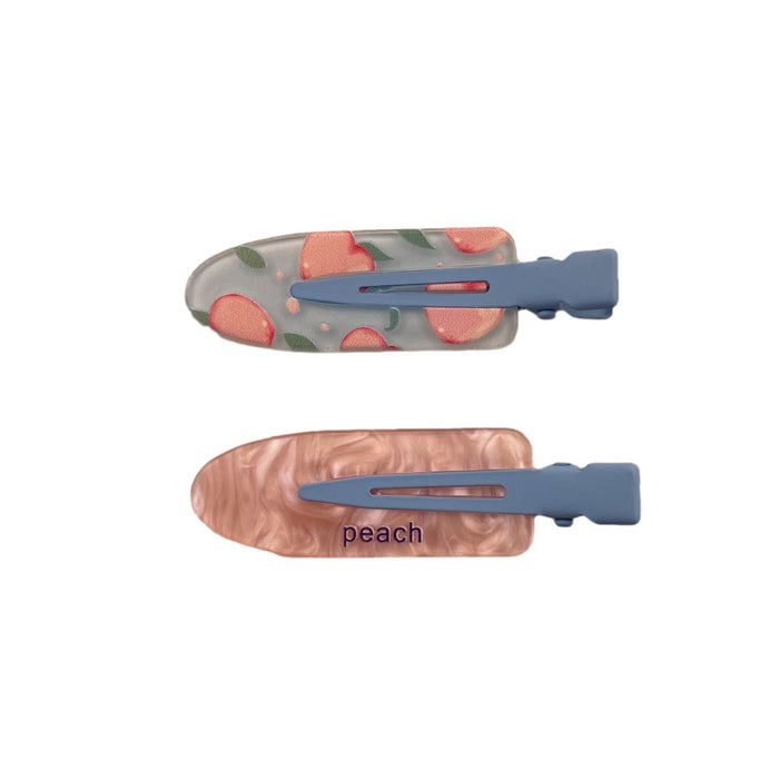 Wholesale 2 pack/set Fun fruit hairpin cute bangs side clip hair accessories