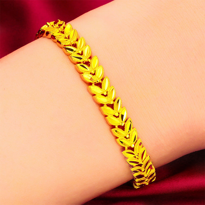 Wholesale Shajin Fashion Bracelet Hand String Jewelry Wheat Ear Bracelet