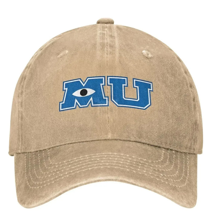 Wholesale Pure Cotton Washed Baseball Cap With Letter Print Adjustable Retro Style Sun Hat For Men Women
