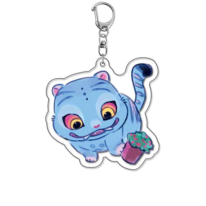Wholesale Anime merchandise 2D acrylic keychain