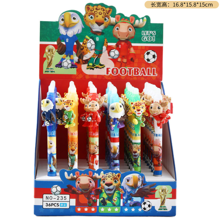 Wholesale 36pcs 0.5mm Erasable Press-Type Pen for Elementary Students