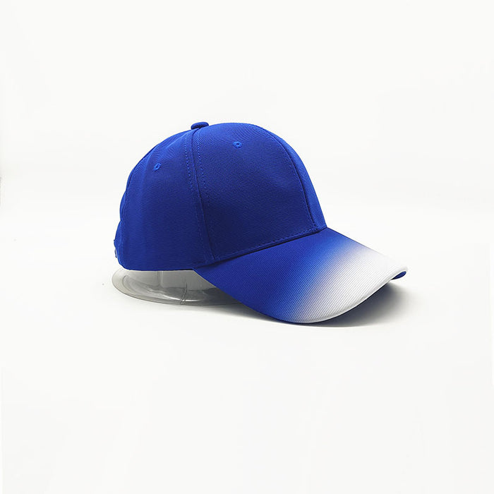 Wholesale Gradient baseball cap, outdoor sunshade hat, sun protection hat