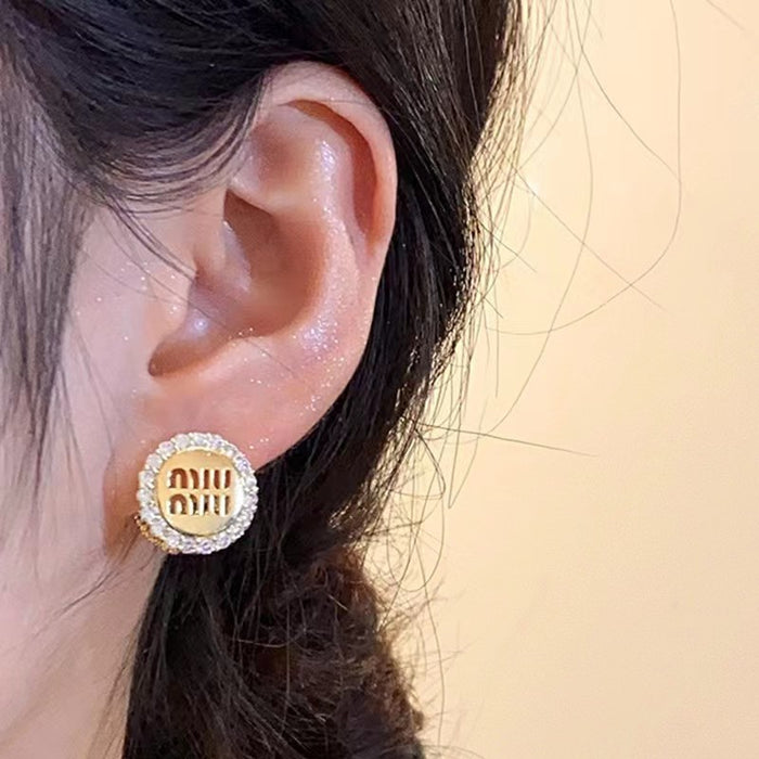 Wholesale High-quality Fashion Gold-plated Earrings JDC-ES-Aitong008