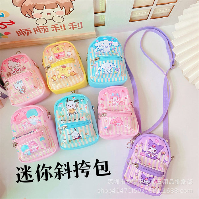 Wholesale Cute Crossbody Bag Mini Children' s Small Wallet Leather Bookbag Shoulder Bag