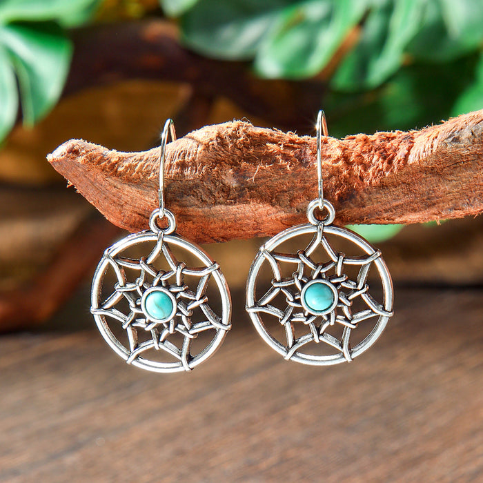Wholesale Bohemian Vintage Drop Alloy Earrings Women' s Fashion Jewelry Accessory MOQ≥2