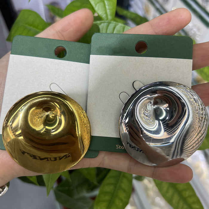 Wholesale Stainless Steel Irregular Brooch Fashion Versatile Design Pin Collar Accessories