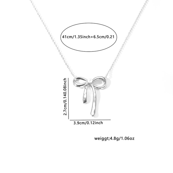 Wholesale Fade-Resistant Sweater Chain — Niche,  Light Luxury  and Sophisticated Titanium Steel Necklace