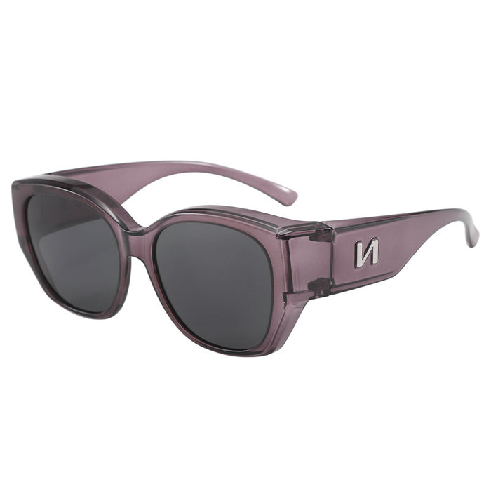 Wholesale Polarized large frame myopia sports sunglasses