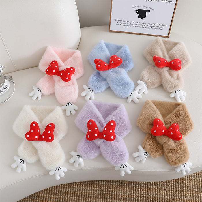 Wholesale Bow and claw children' s Scarves