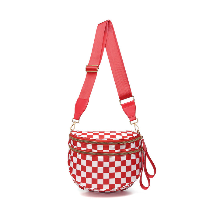 Wholesale Women' s shoulder bag fashionable and versatile Oxford cloth large capacity shell bag lightweight waterproof crossbody sports