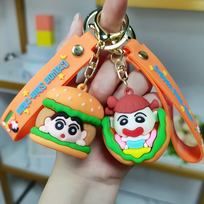 Wholesale Metal Keychain Cartoon Car Key Accessory Bag Charm MOQ≥2