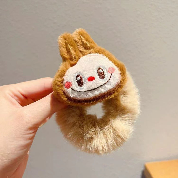 Wholesale Cartoon cute plush headband cute furry children sweet and non damaging hair accessory