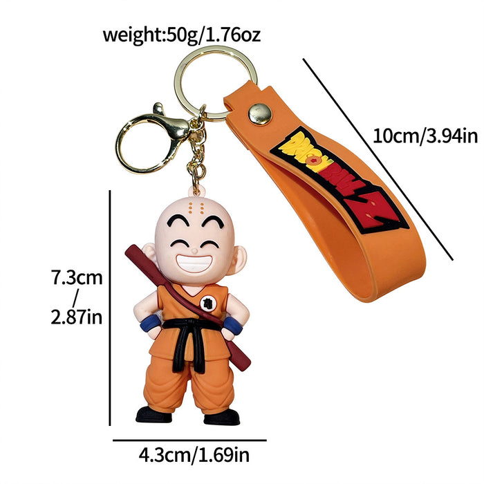 Wholesale Cartoon Silicone Doll Keychain