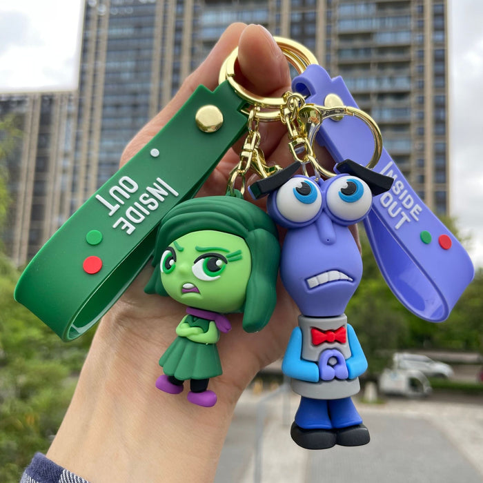 Wholesale Keychain, soft rubber doll, backpack pendant, keychain, car ornament