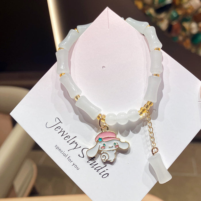 Wholesale Handmade Cartoon Panda Beaded Bracelet Fashion Jewelry Accessory MOQ≥3