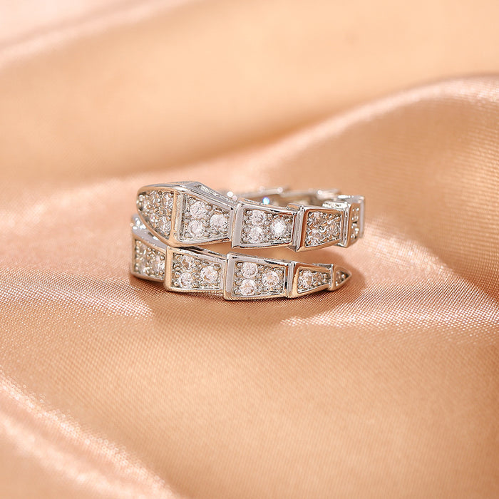 Wholesale Heavy industry ring, cross ring, female niche, adjustable opening, non fading ring