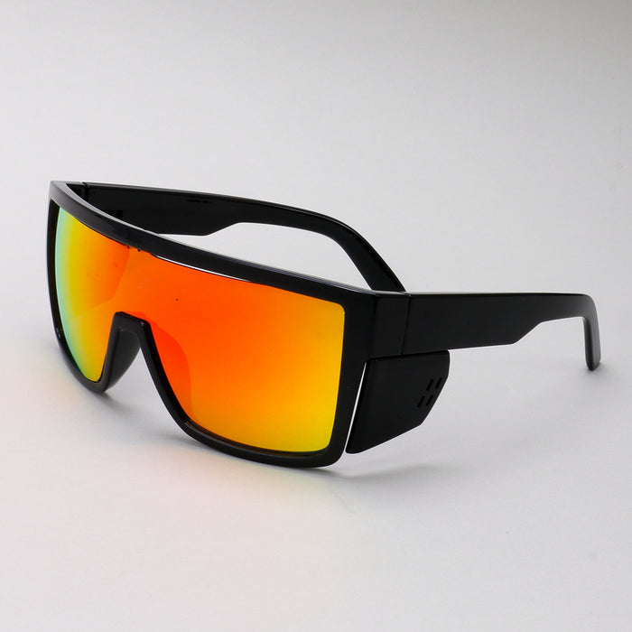Wholesale Sports cycling sunglasses, windproof coated colorful sunglasses, cycling full frame sunglasses