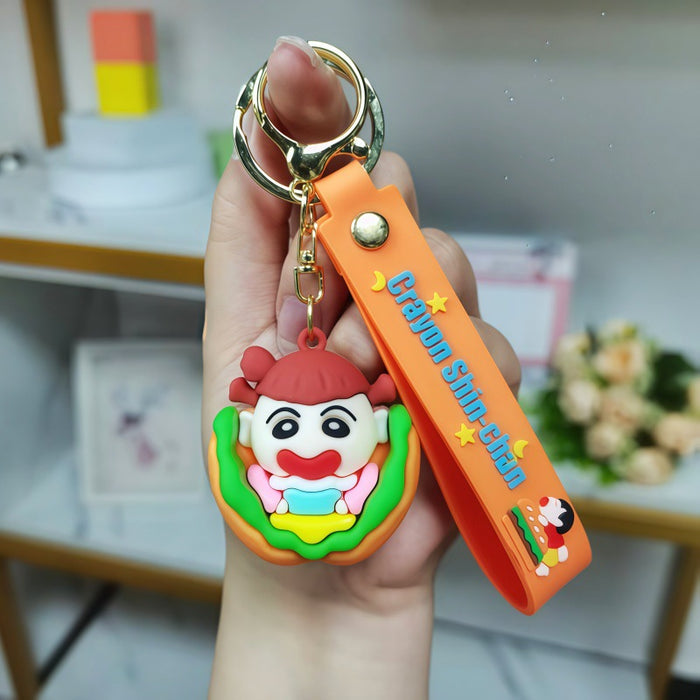 Wholesale Metal Keychain Cartoon Car Key Accessory Bag Charm MOQ≥2