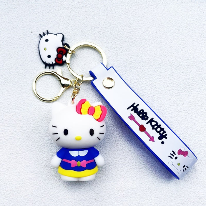 Wholesale PVC Cute Cartoon Doll Keychain JDC-KC-WuYi063