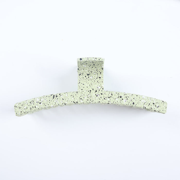 Wholesale  Grab Clip Black and White Hairpin  Retro Back Head Shark Clip Headwear