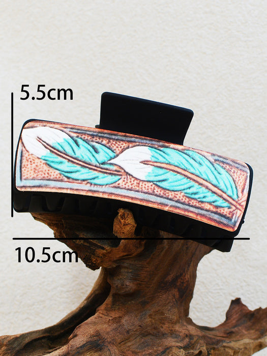 Wholesale Western Style Feather Hairpin Shark Clip JDC-HC-ChenC006