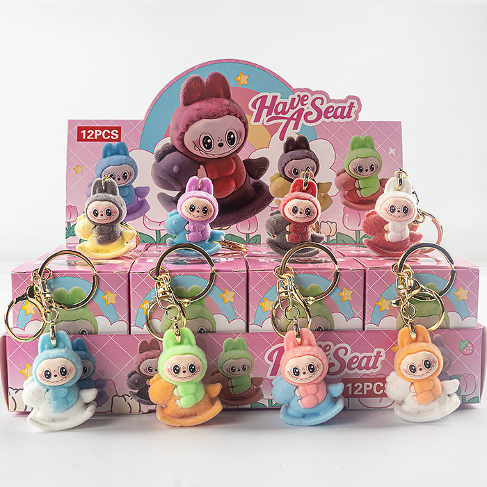 Wholesale Crown flocking ornaments doll children' s toy blind box