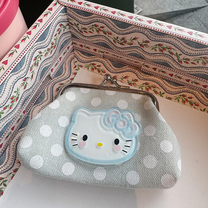 Wholesale  Polo Point Buckle Coin Purse Key Bag Clutch Bagt Mini Student Coin Bag Coin Bag