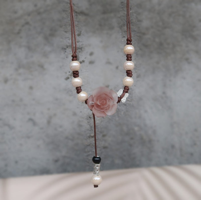 Wholesale Long sweater chain women's pendant retro butterfly necklace