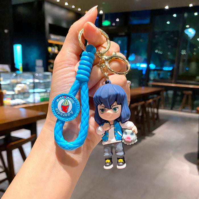 Wholesale Cartoon Doll Bag Pendant Car Key Chain Doll Machine Small Gift