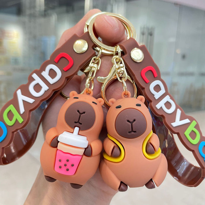 Wholesale Keychain cartoon figurine pendant, keychain ring, backpack ornament