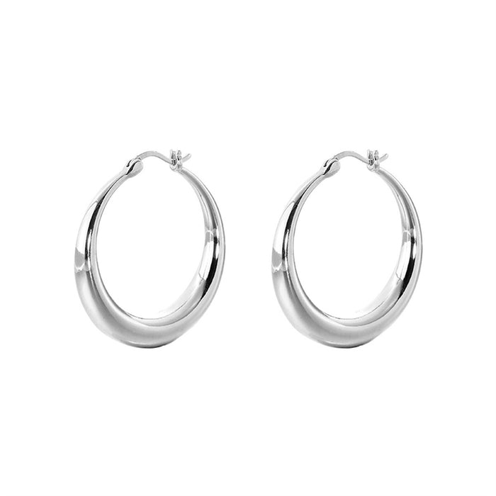 Wholesale Female niche design with plain earrings, high-end feel, and simple temperament with earrings