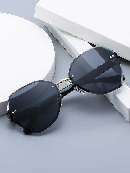 Wholesale Cat eye diamond studded flat mirror anti blue light new fashionable glasses frame personalized sunglasses glasses frame