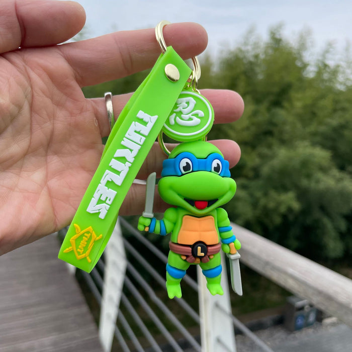 Wholesale 3D Cartoon Cute PVC Keychain Bag Pendant Car Keychain Doll Pendant Wholesale