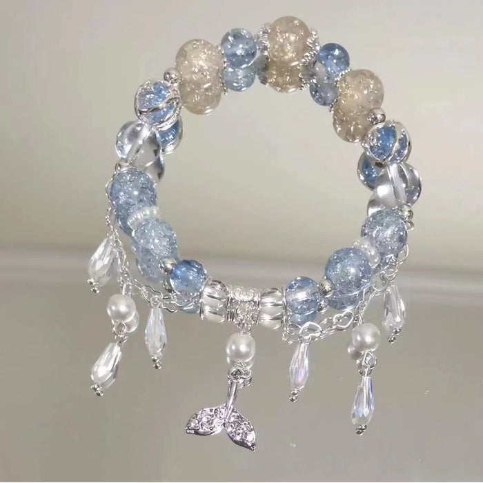 Wholesale Bubble Fish Niche Design Pearl Niche Advanced Bracelet
