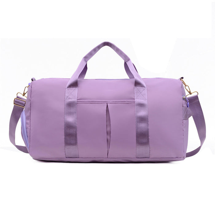 Wholesale Cotton Fitness Bag Yoga Training Bag Large Capacity Folding Travel Bag JDC-SD-MT001