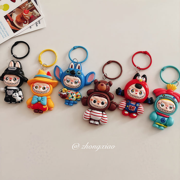 Wholesale Cute Oversized Plush Keychain Pendant Cartoon Backpack Pendant Accessories