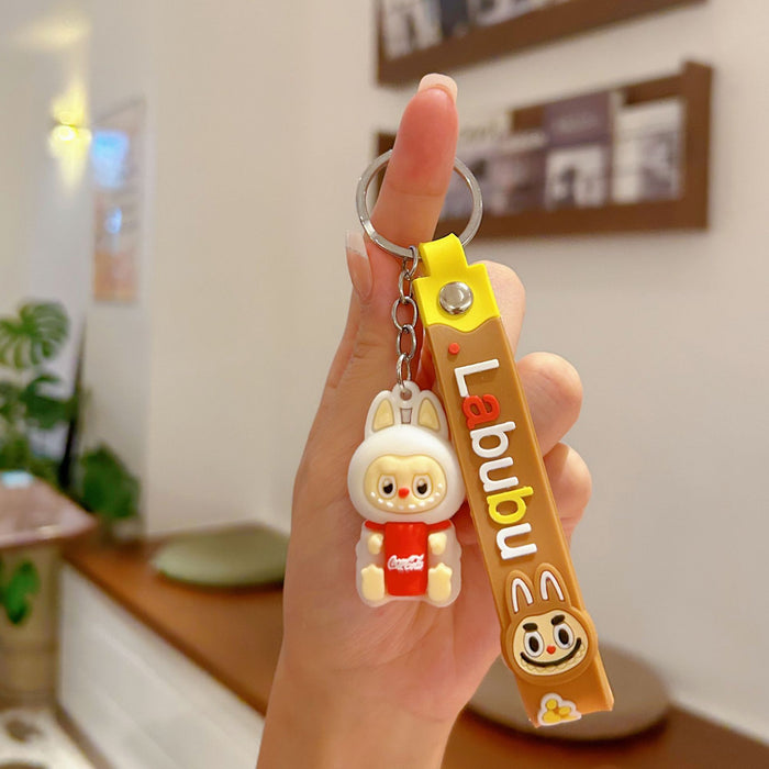 Wholesale Plush Keychain doll student backpack pendant couple