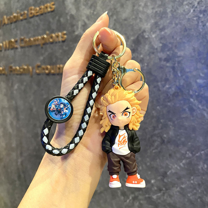 Wholesale Cartoon Doll Bag Pendant Car Key Chain Doll Machine Small Gift
