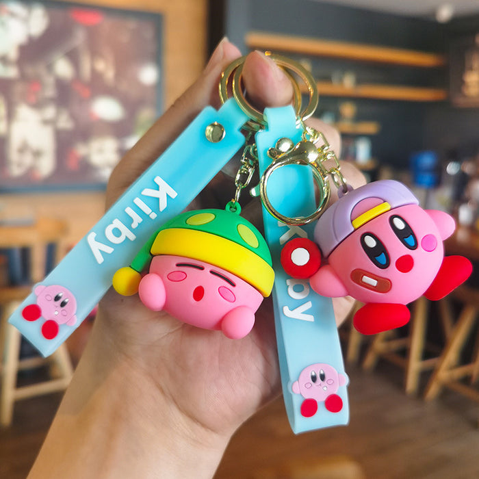 Wholesale Cartoon Silicone Doll Keychain JDC-KC-Tingm301