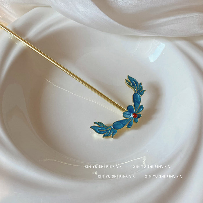 Wholesale Flower hairpin design, niche design, retro outfit, matching accessories