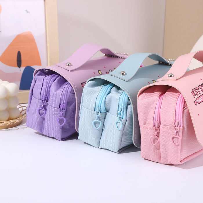 Wholesale Oxford large-capacity pencil bags