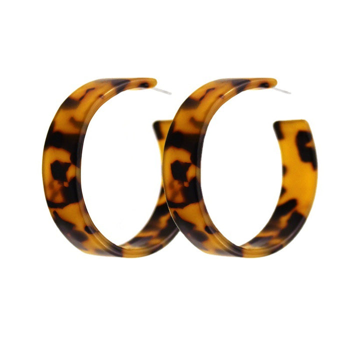 Wholesale Acrylic earrings for women, retro and simple style, fashionable and versatile earrings