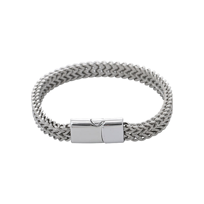 Wholesale hip-hop Stainless Steel fish scale punk Men's Bracelets