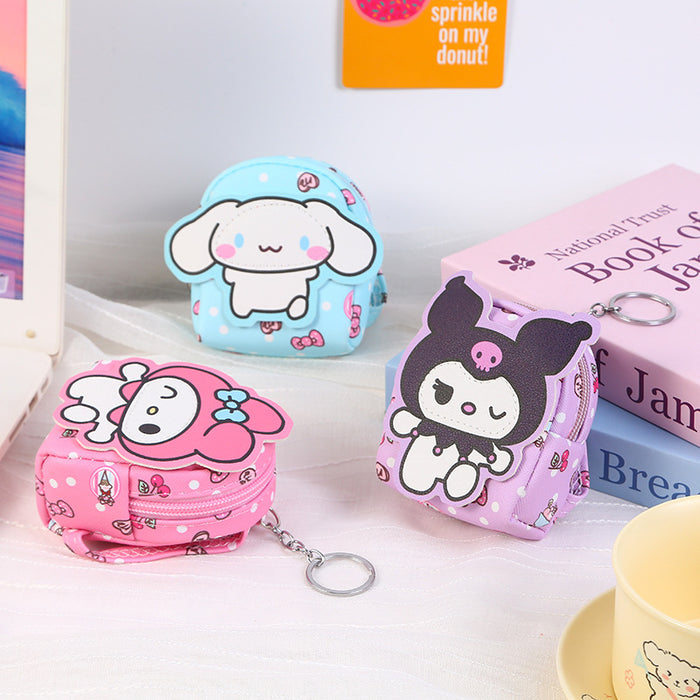 Wholesale Coin Purse Lovable Hanging Bag Small Bag with Mini Card Key Headset Storage Small Wallet