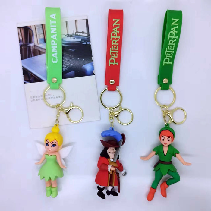 Wholesale  Cartoon Peter Keychain Pendant Bag Car Keychain Accessories Gift