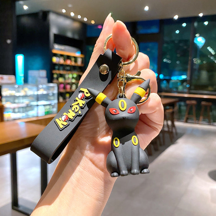 Wholesale Creative keychain cartoon figurine car keychain couple bag pendant