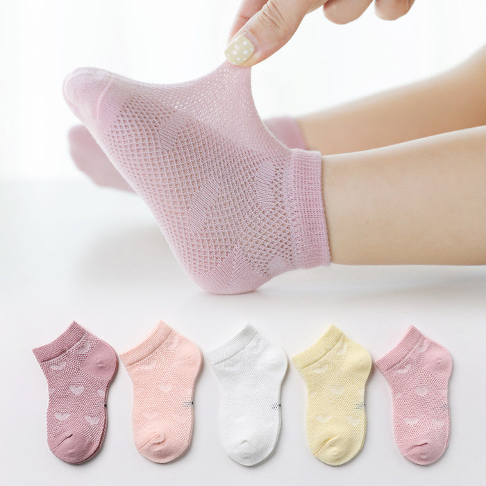 Wholesale 5pcs children' s socks baby sports socks large children' s stockings